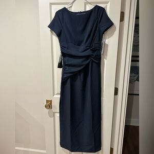 Kay Unger navy dress new with tags size 10